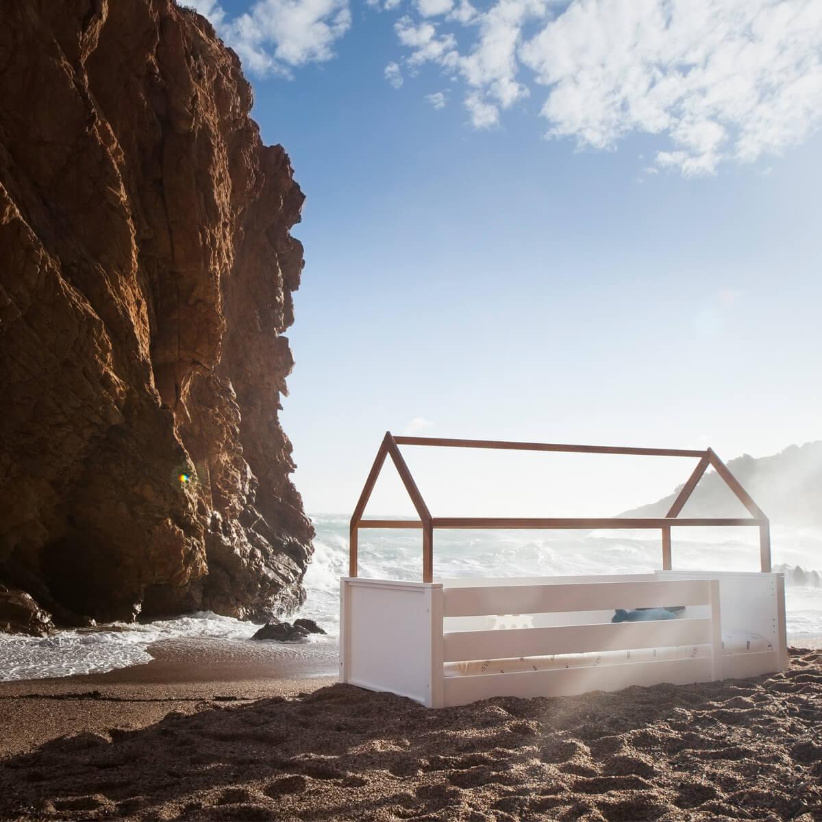 Lit cabane montessori barrière kasva