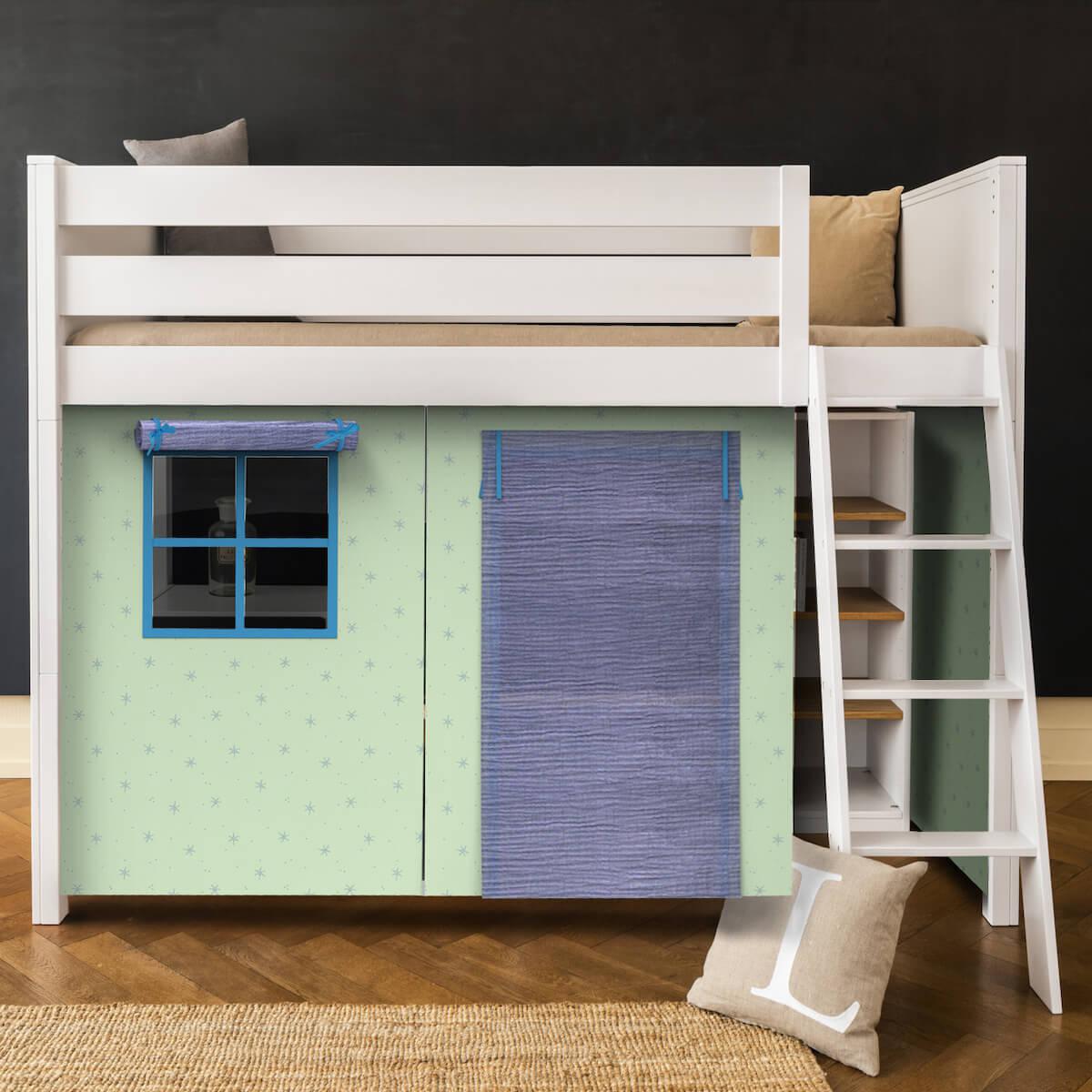 Lit mezzanine kasva bobble green-blue