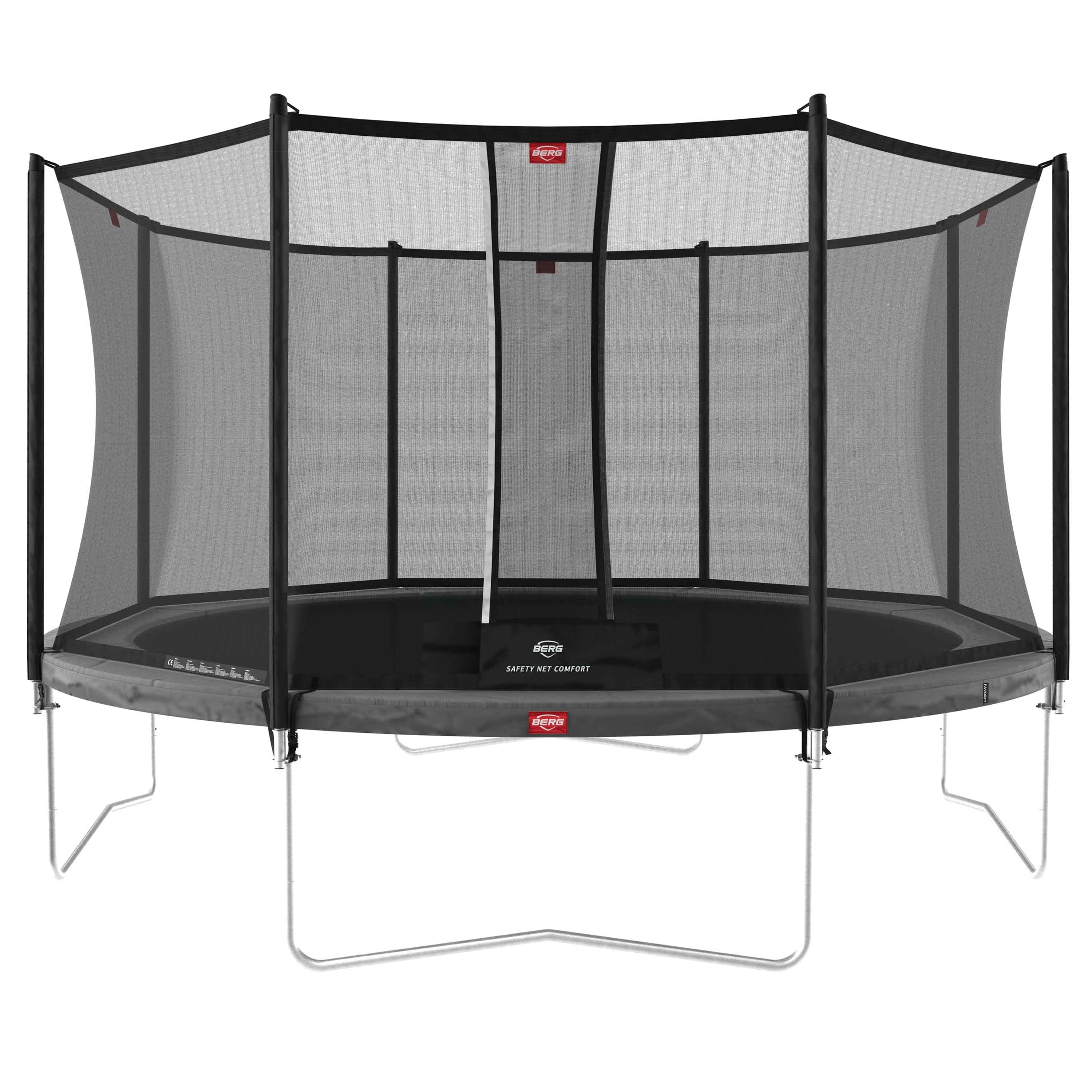 Trampoline 380 berg gris regular favori