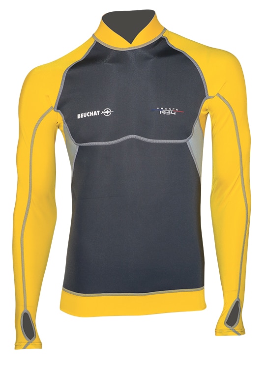 Top UV jaune XS Homme 