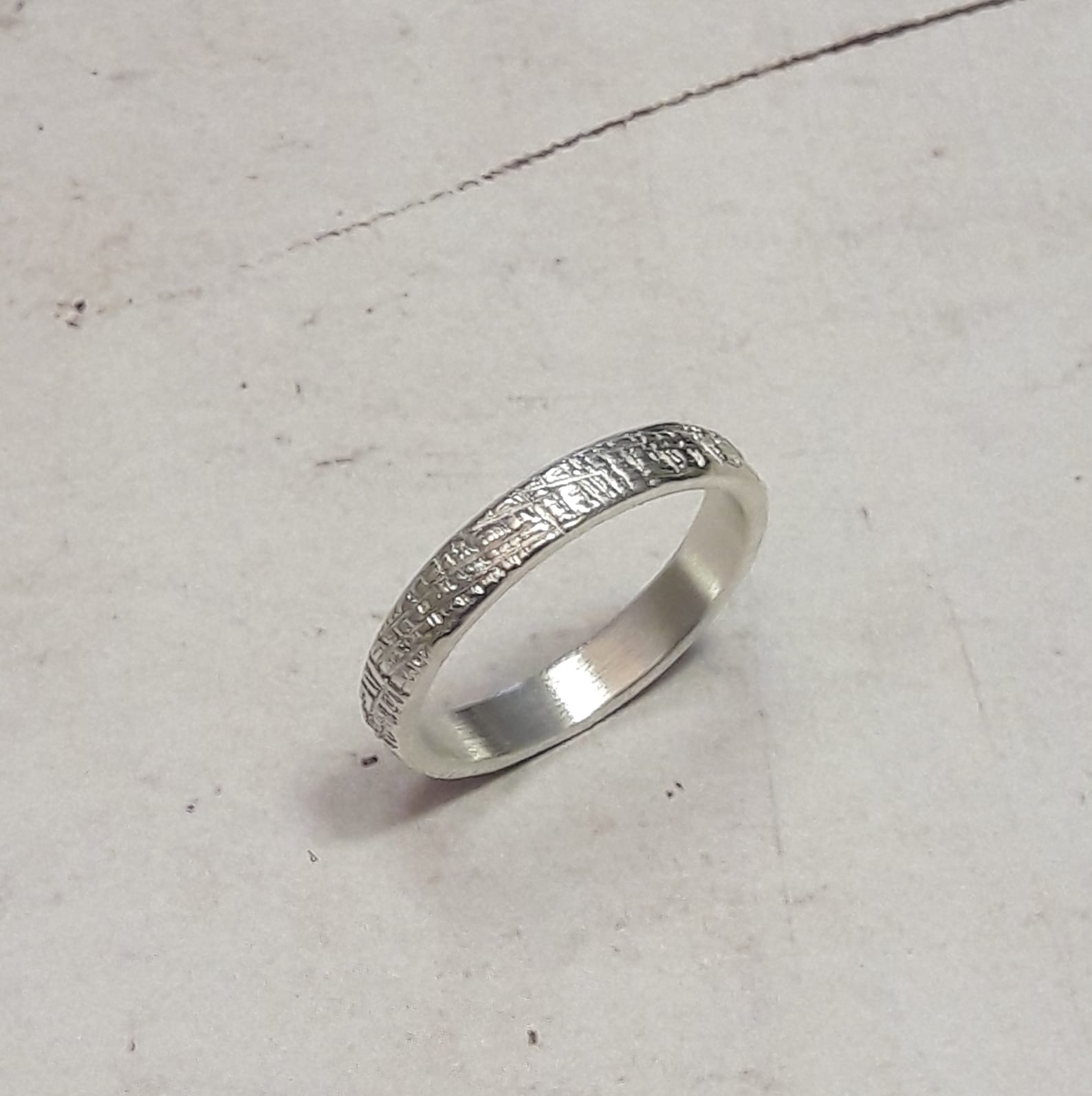 Bague  macuxi en argent taille 56