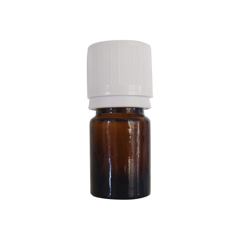 Flacon esterel en verre ambré 2.5 ml -