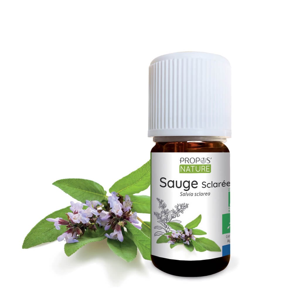 Sauge sclarée bio (ab) - huile essentie