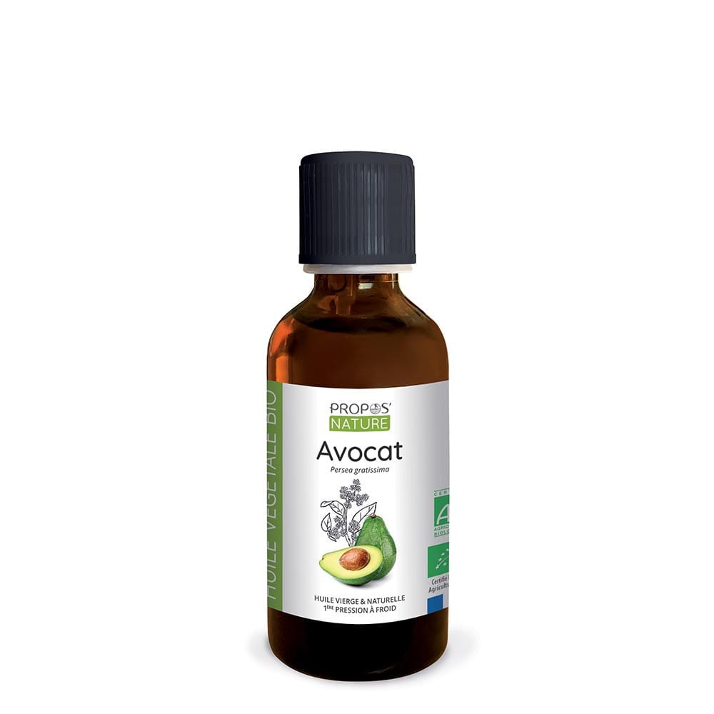 Huile végétale d'avocat bio 50 ml