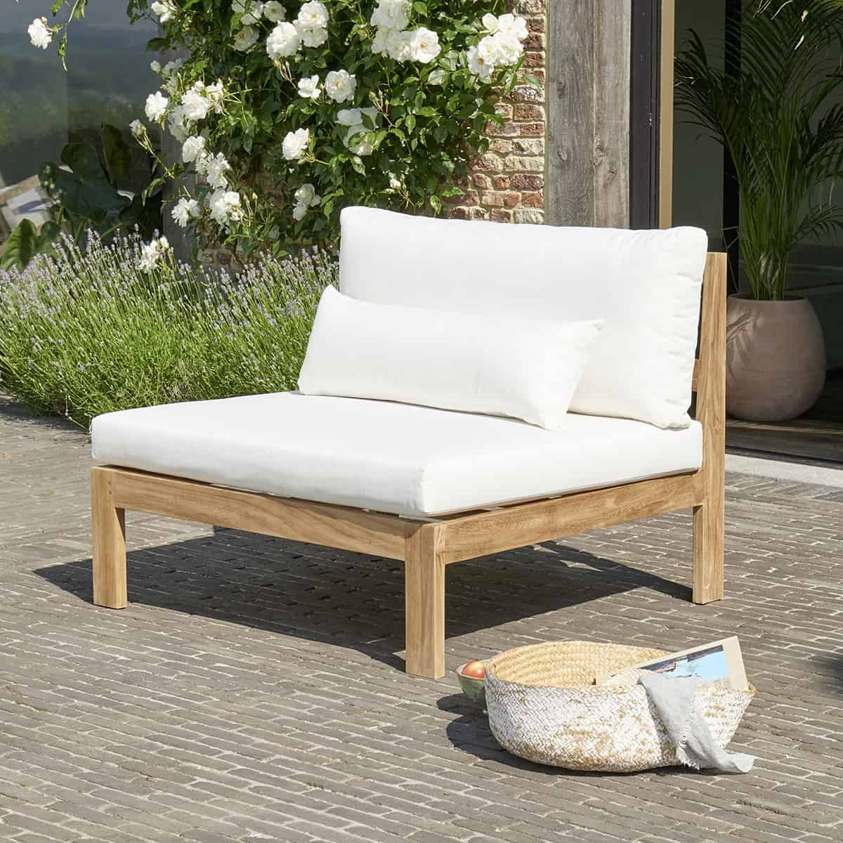 Fauteuil de jardin en teck