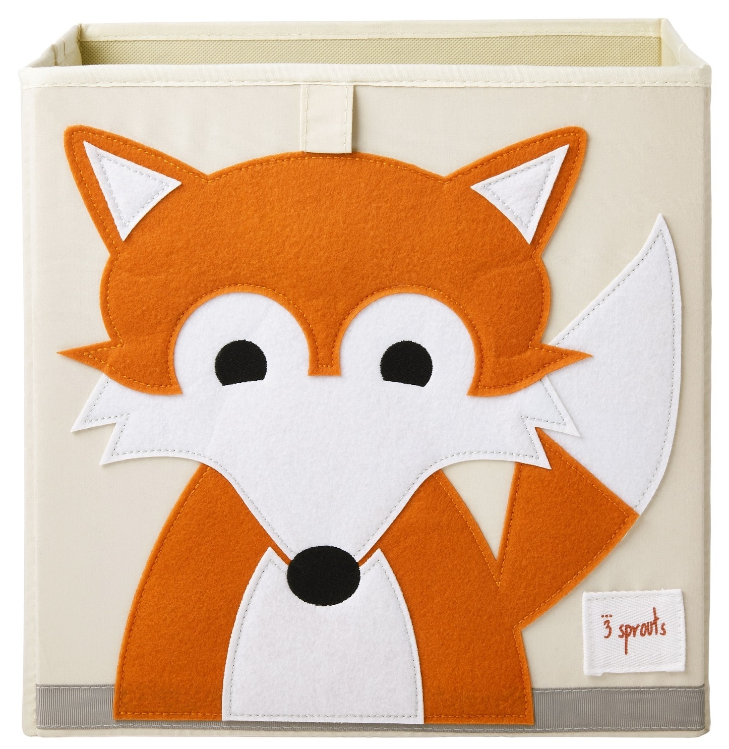 Cube de rangement renard