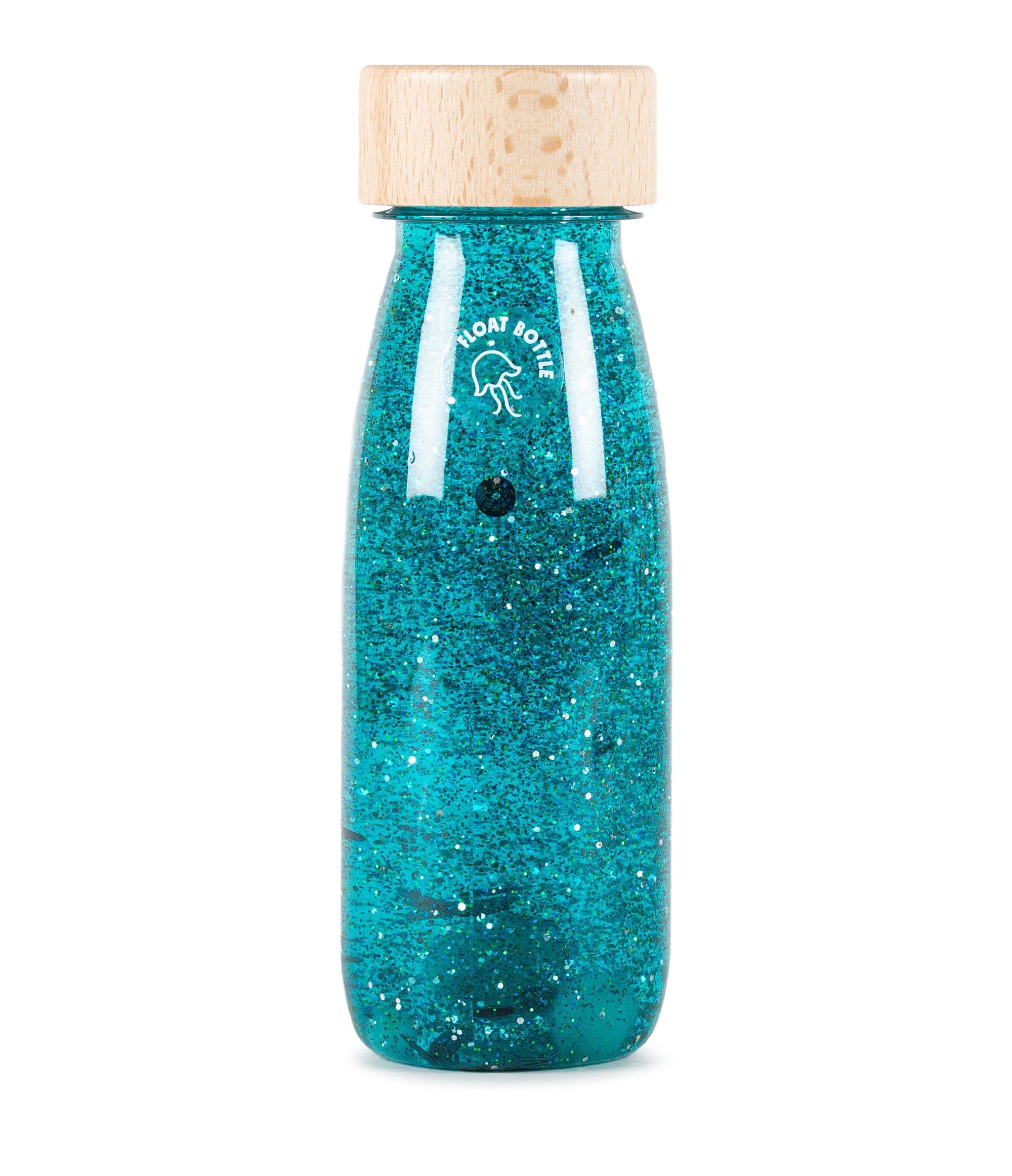 Bouteille sensorielle float turquoise