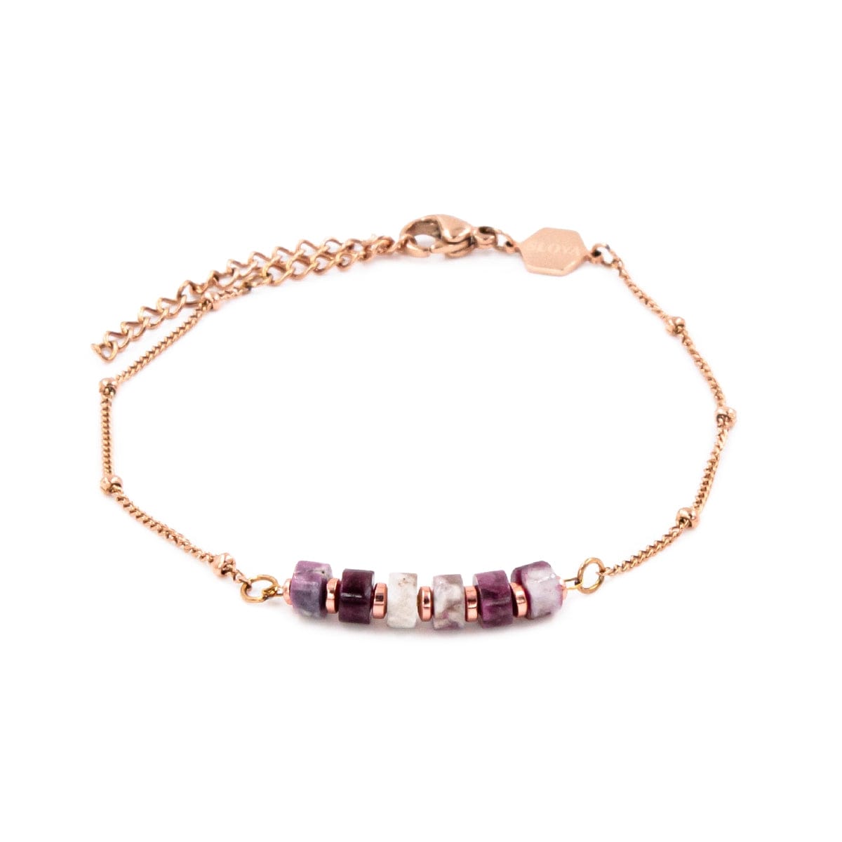 Bracelet piana en pierres tourmaline