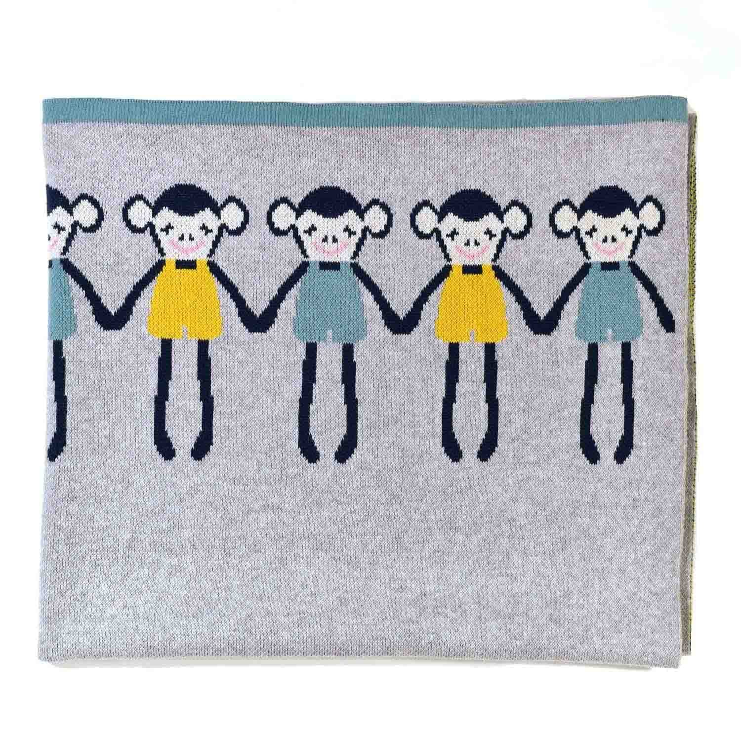 Couverture pour bébé en coton bio