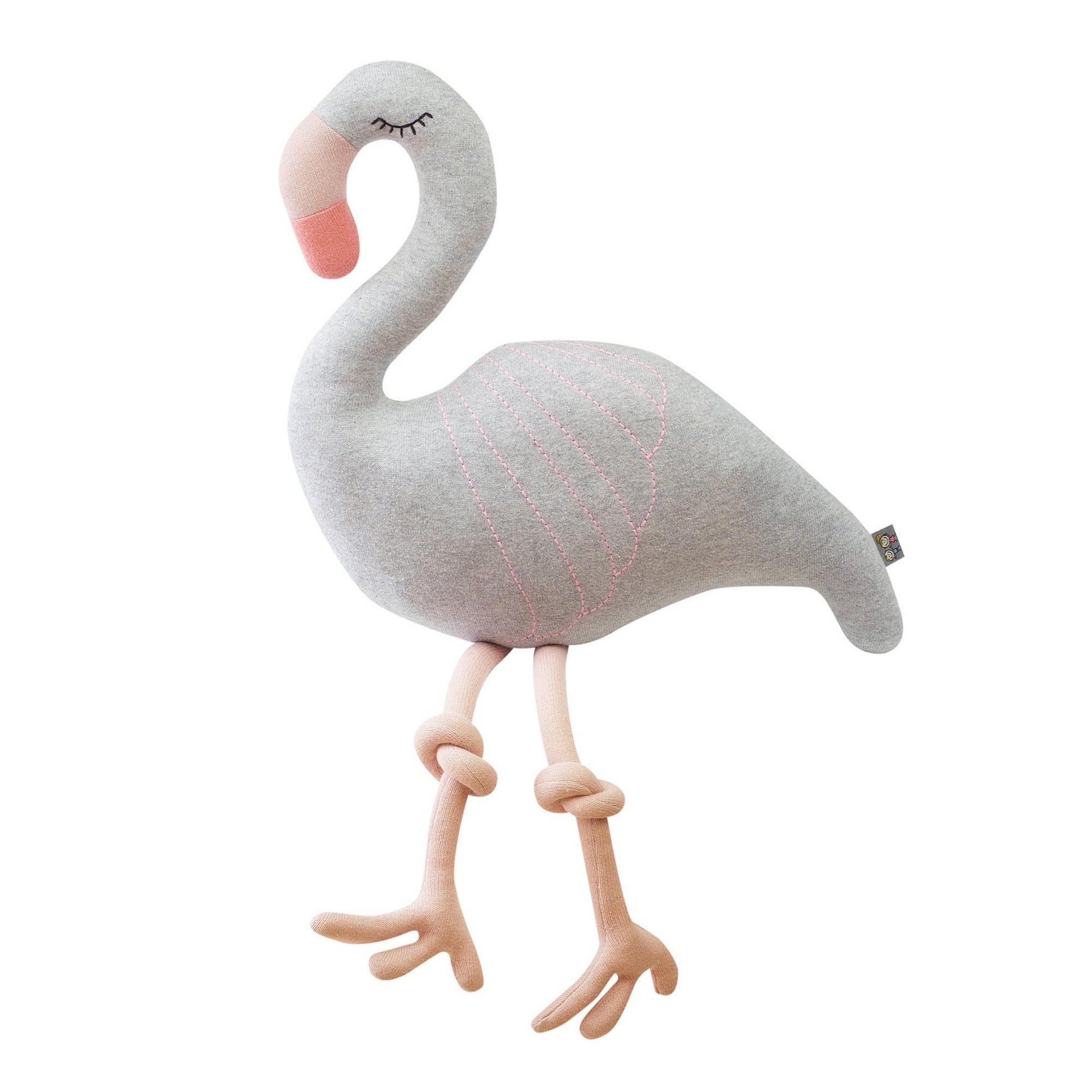 Peluche flamant rose