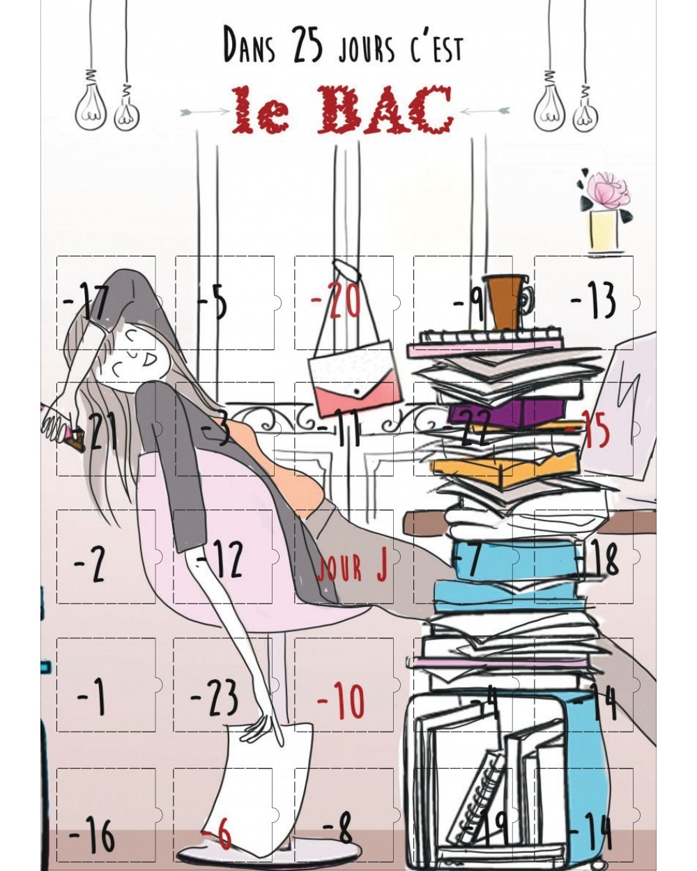 Calendrier avant baccalauréat 25 astuces