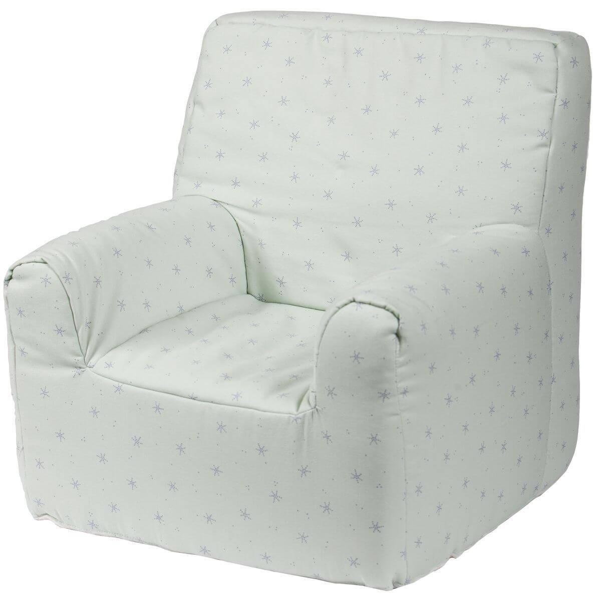 Fauteuil enfant stars vert