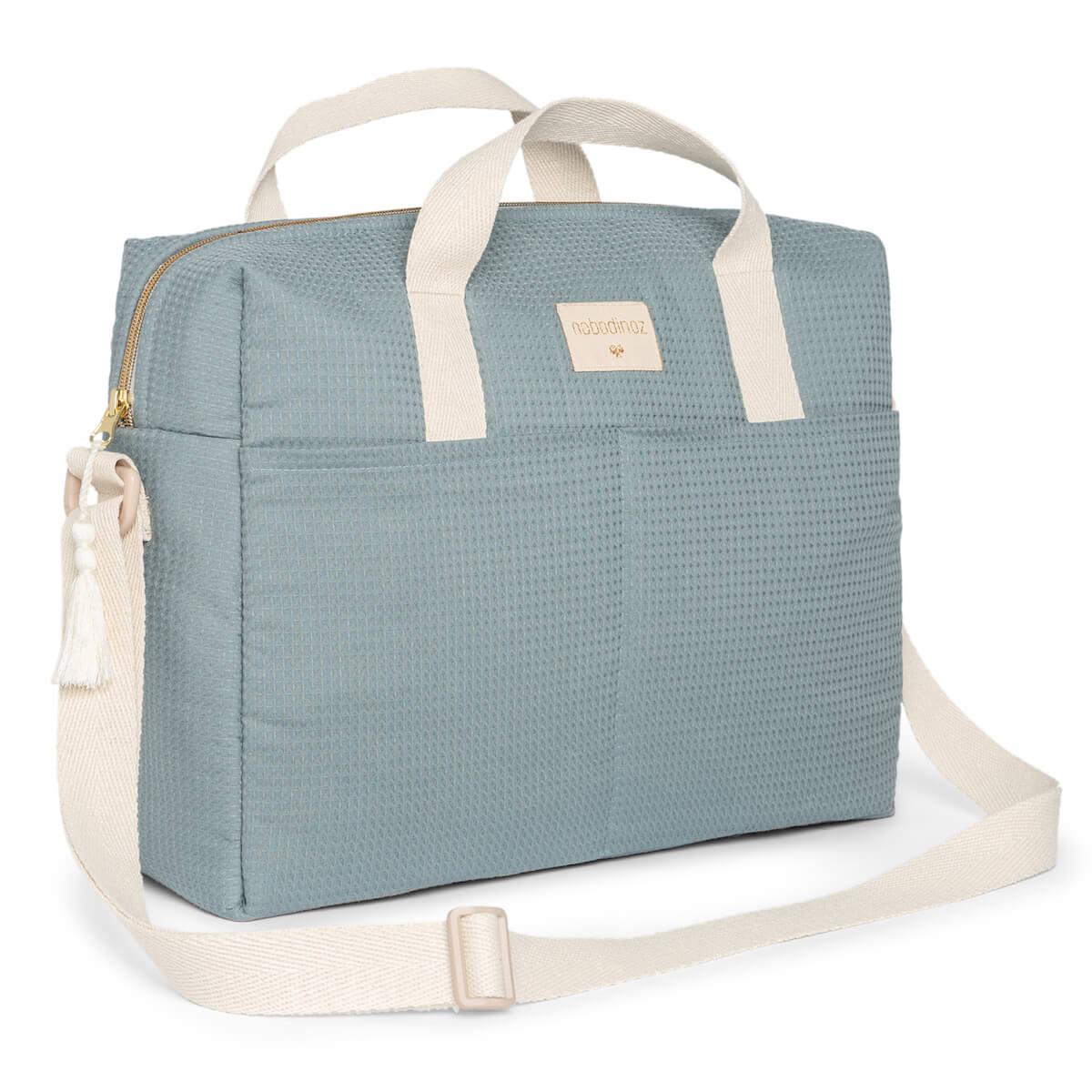 Sac à langer gala nobodinoz stone blue