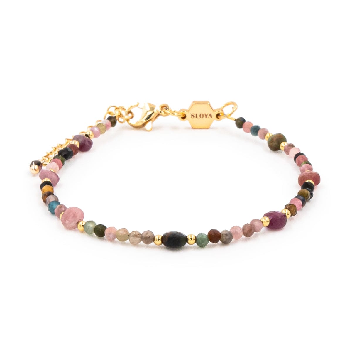 Bracelet paloma en pierres tourmaline