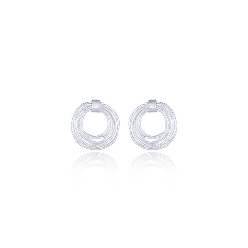 Boucles d'oreille forme nœud