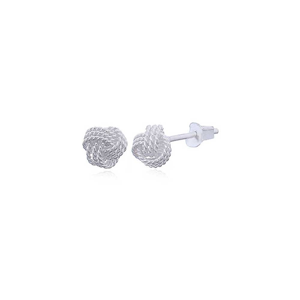 Boucles d'oreilles  noeud rond