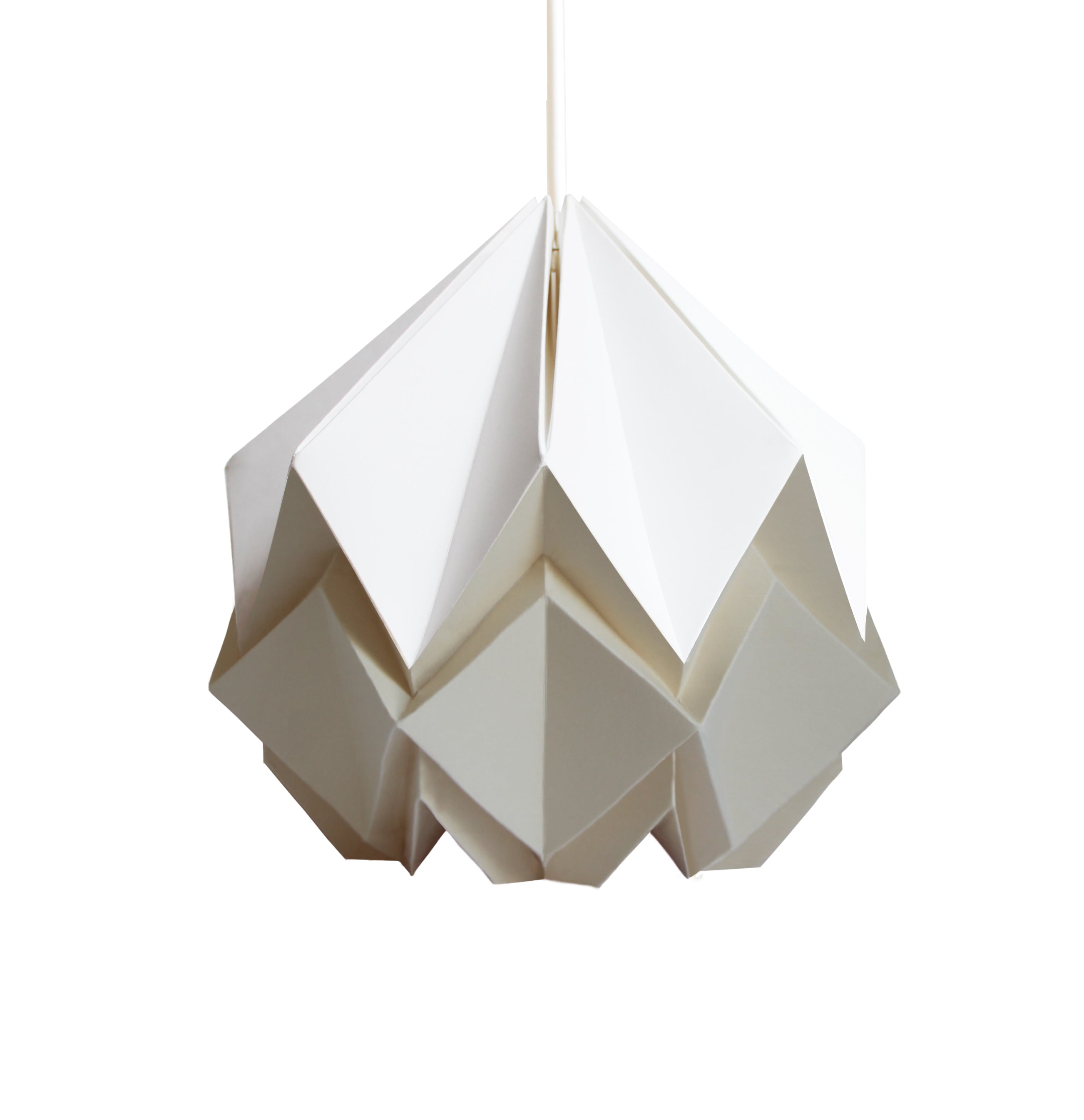 Suspension origami bicolore - taille s