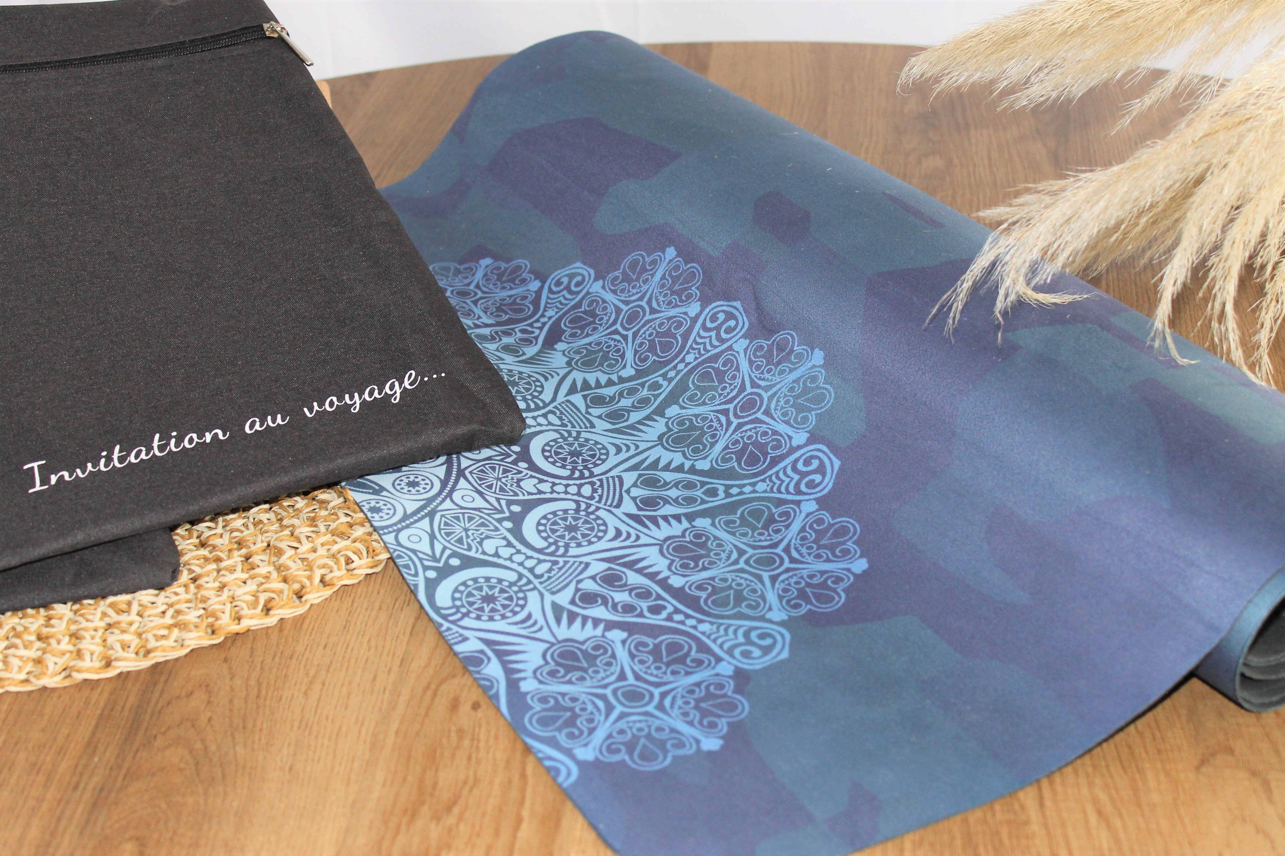 Tapis de yoga voyage et housse