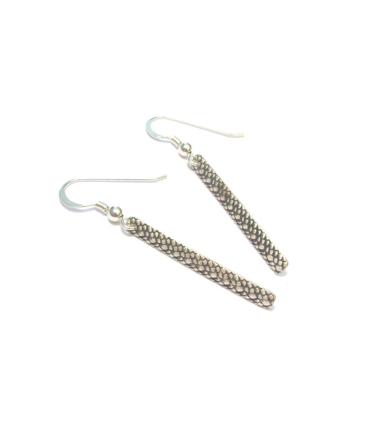 Boucles d'oreilles caiçara argent 925