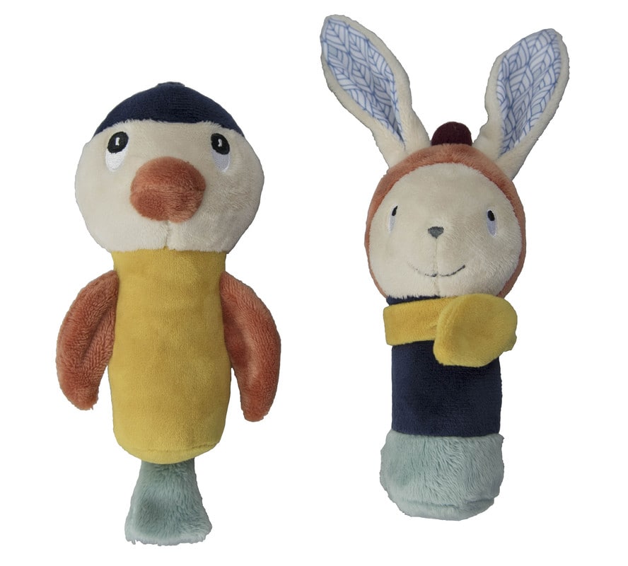 Maracas tissus gabin lapin