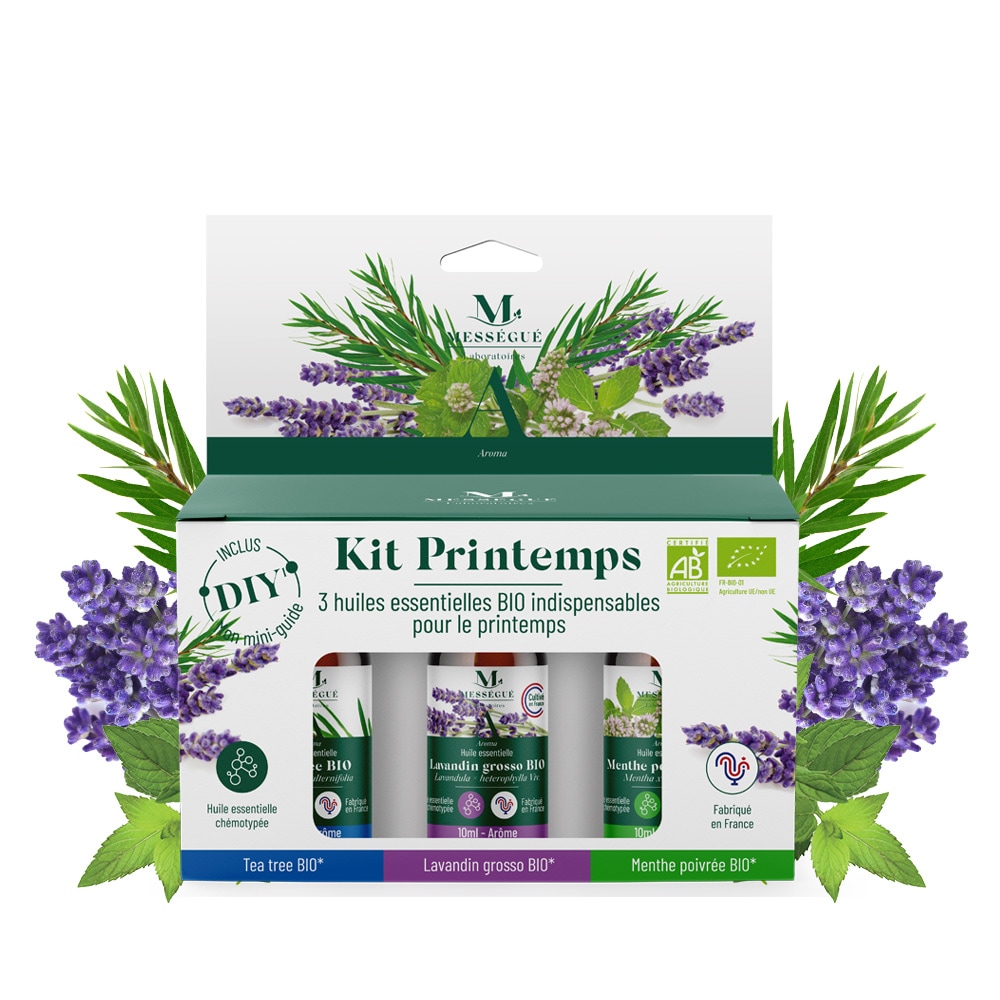 Kit printemps bio - 3 huiles ess.