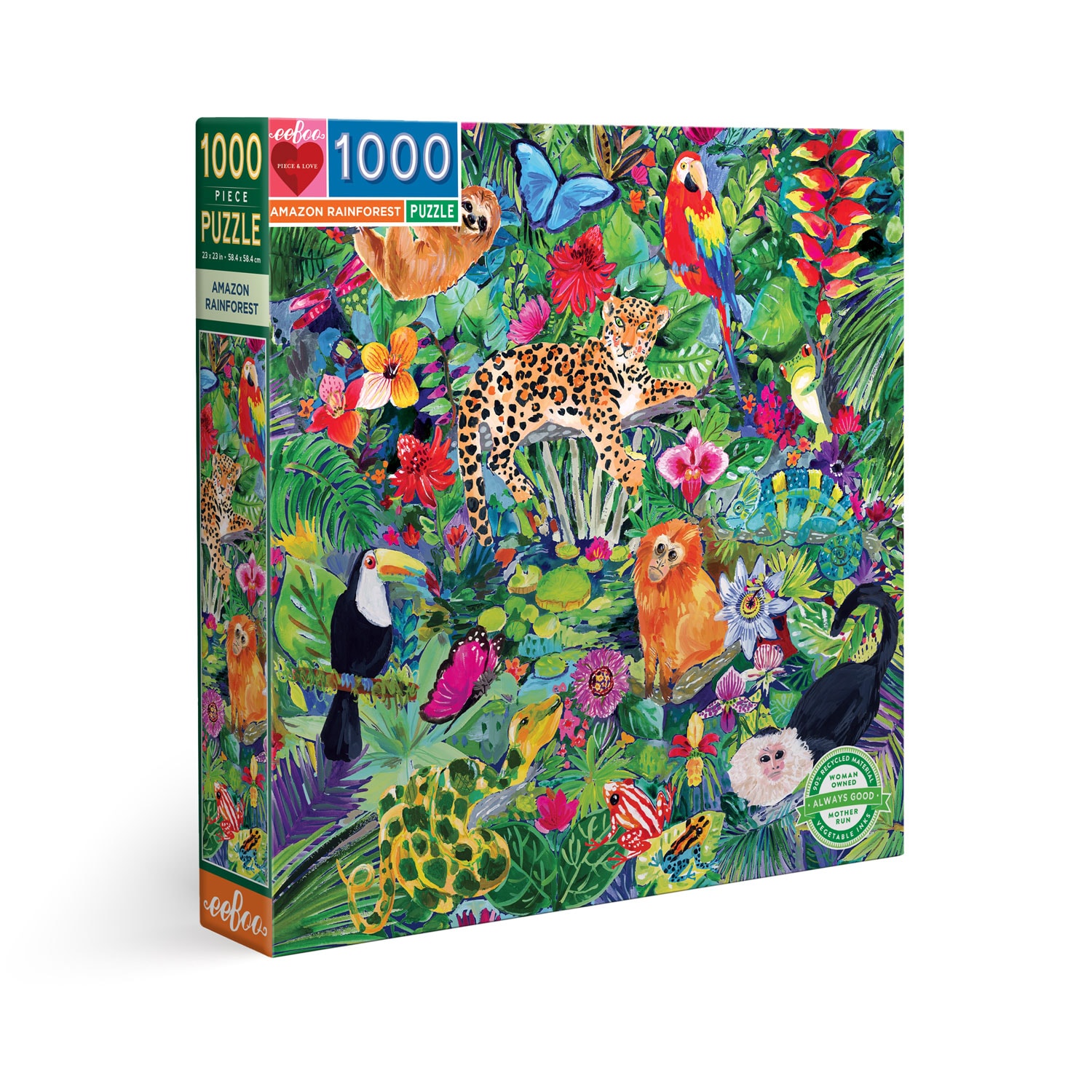 Puzzle - amazon rainforest hc