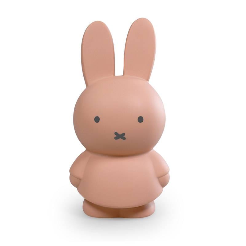 Tirelire miffy warm 18 cm  rose poudré