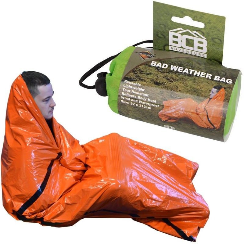 Sac de survie bcb bad weather bag orang