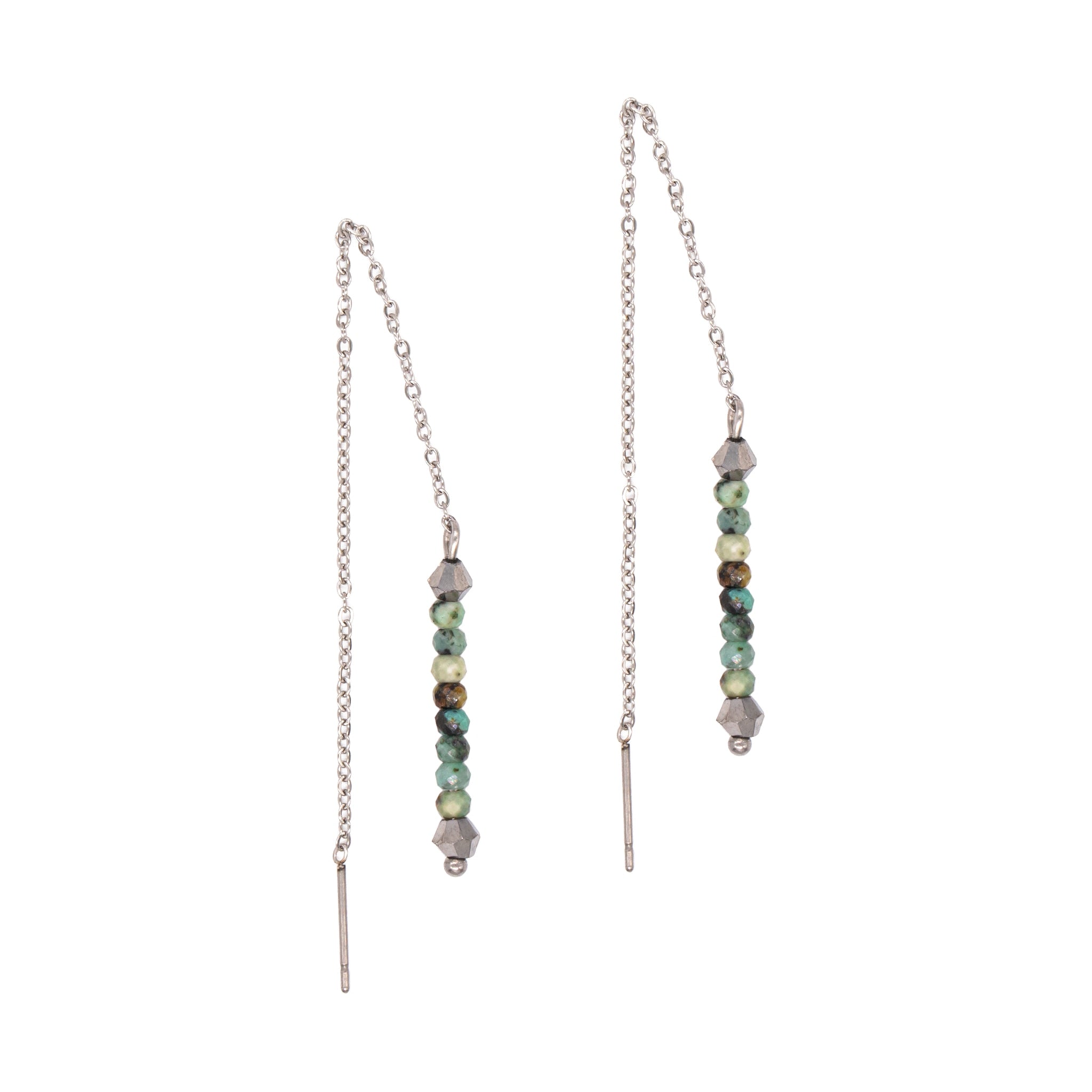 Boucles d'oreilles lumia turquoise