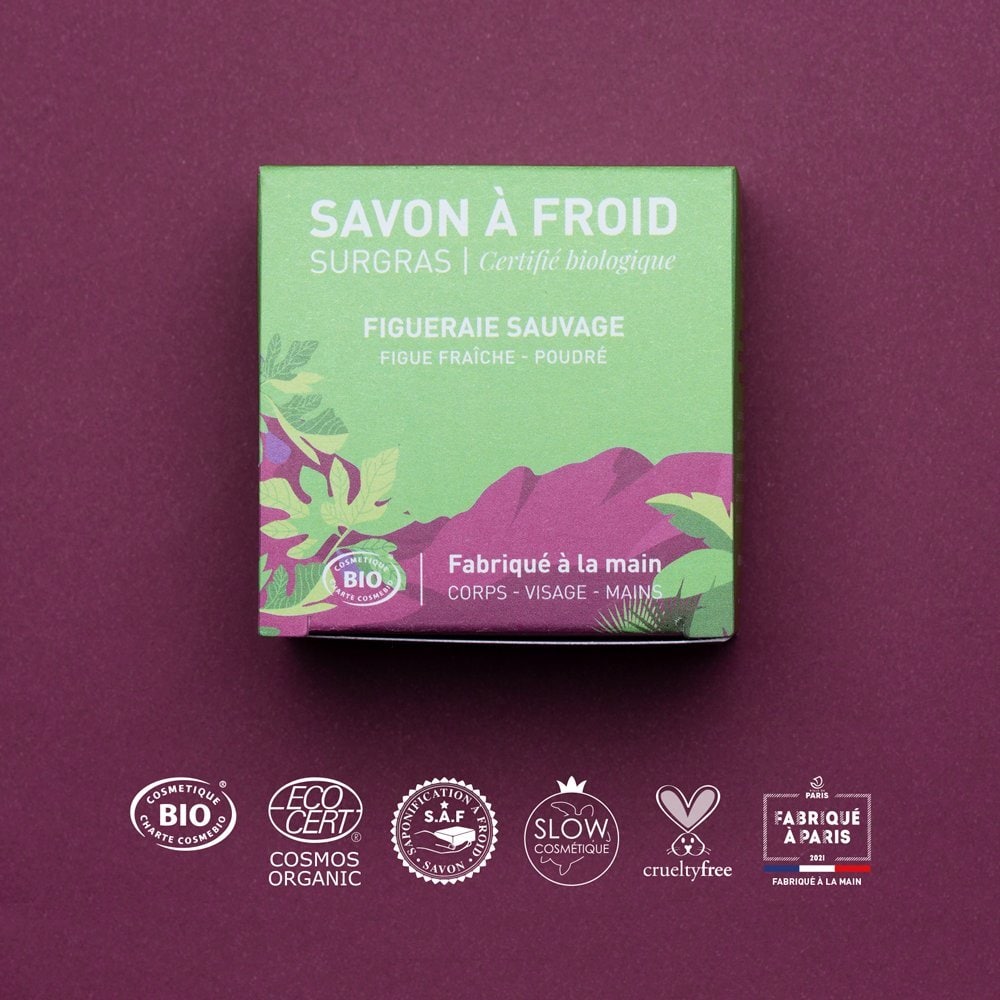 Figueraie sauvage - savon à froid bio