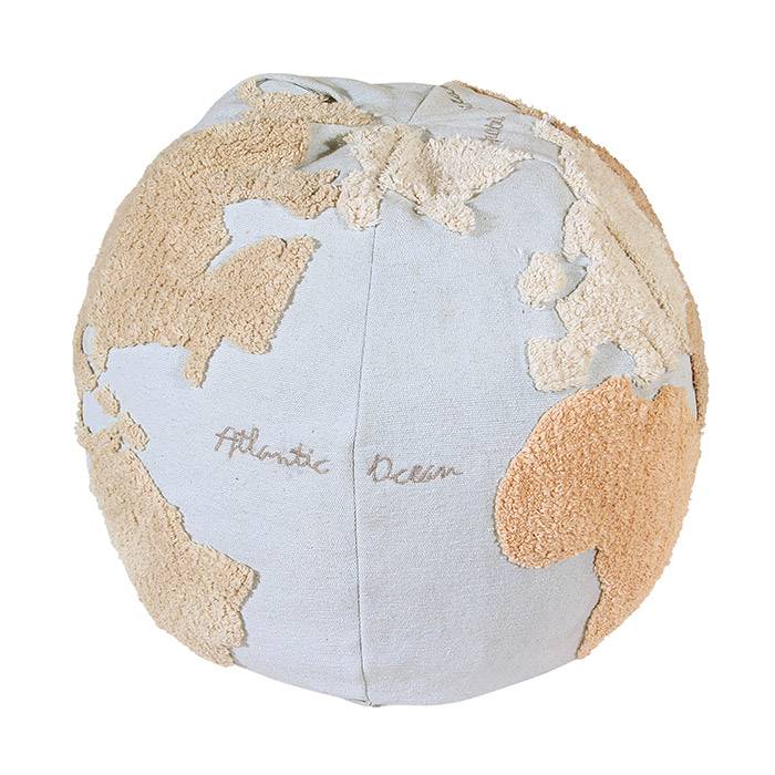 Pouf carte du monde  lorena canals