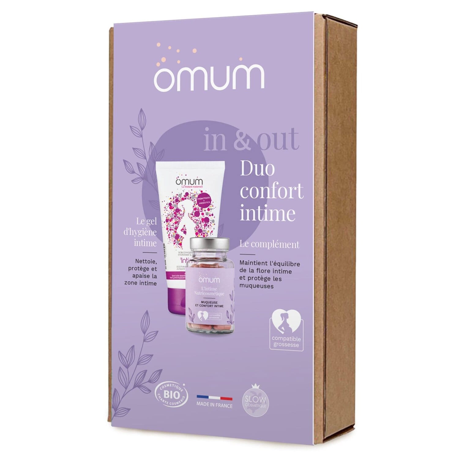 Coffret duo confort intime et urinaire