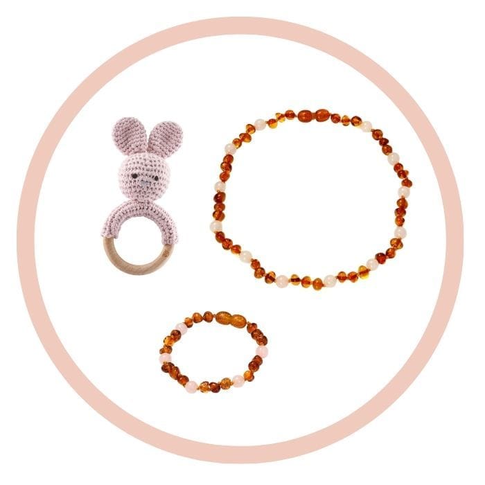 Coffret lapin rose