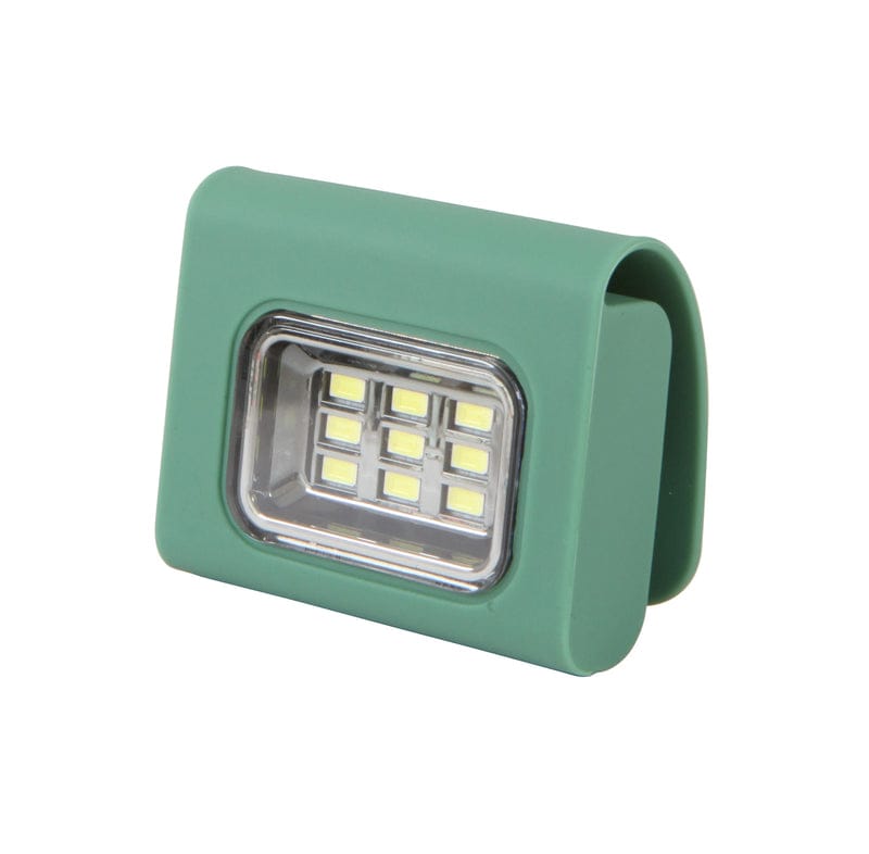 Lampe clip de vélo verte badawin