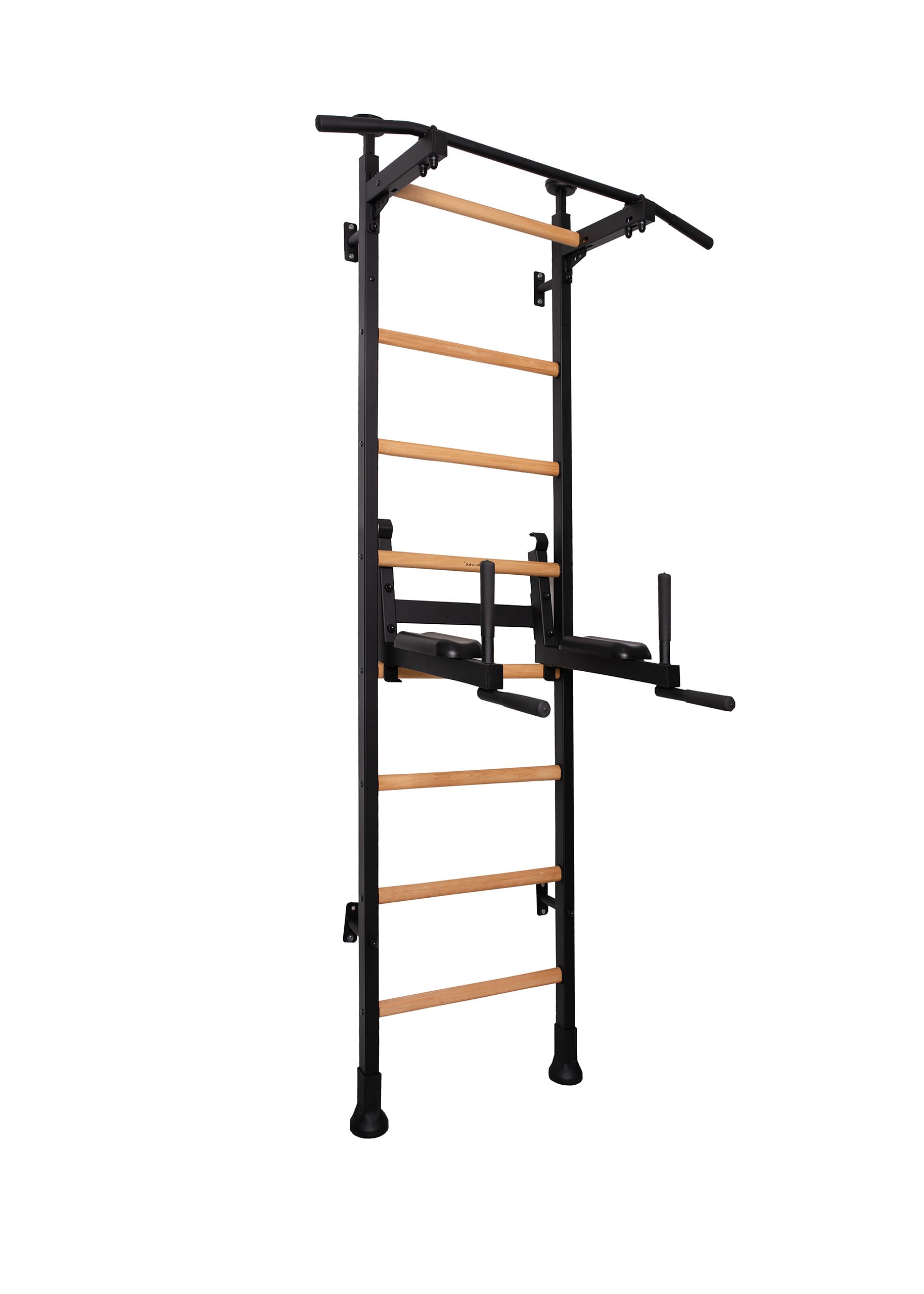 Benchk 522b espalier bois métal noir