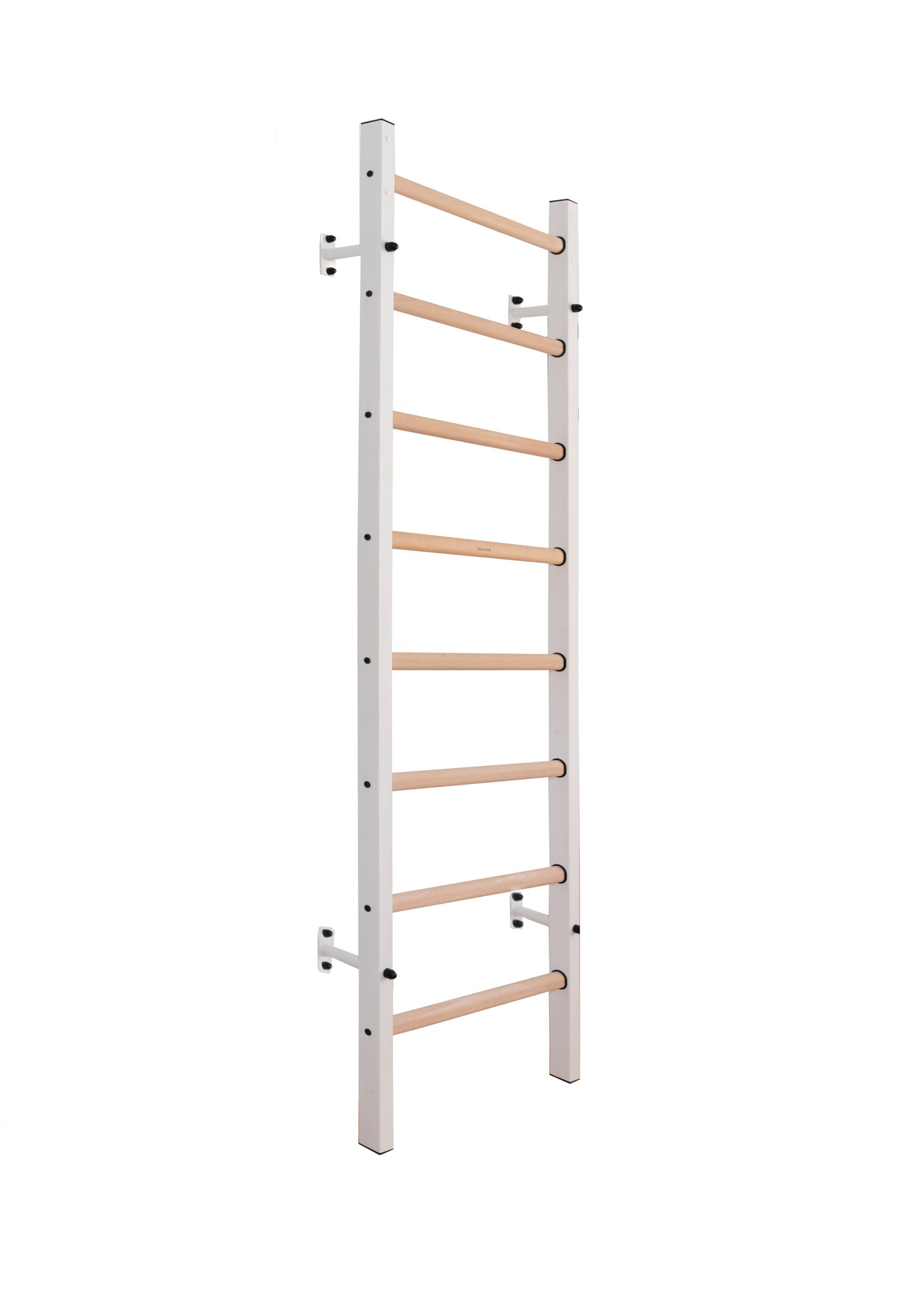 Benchk 200w espalier bois métal blanc