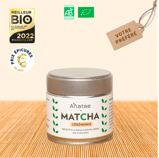 Thé matcha bio cérémonie 30 g