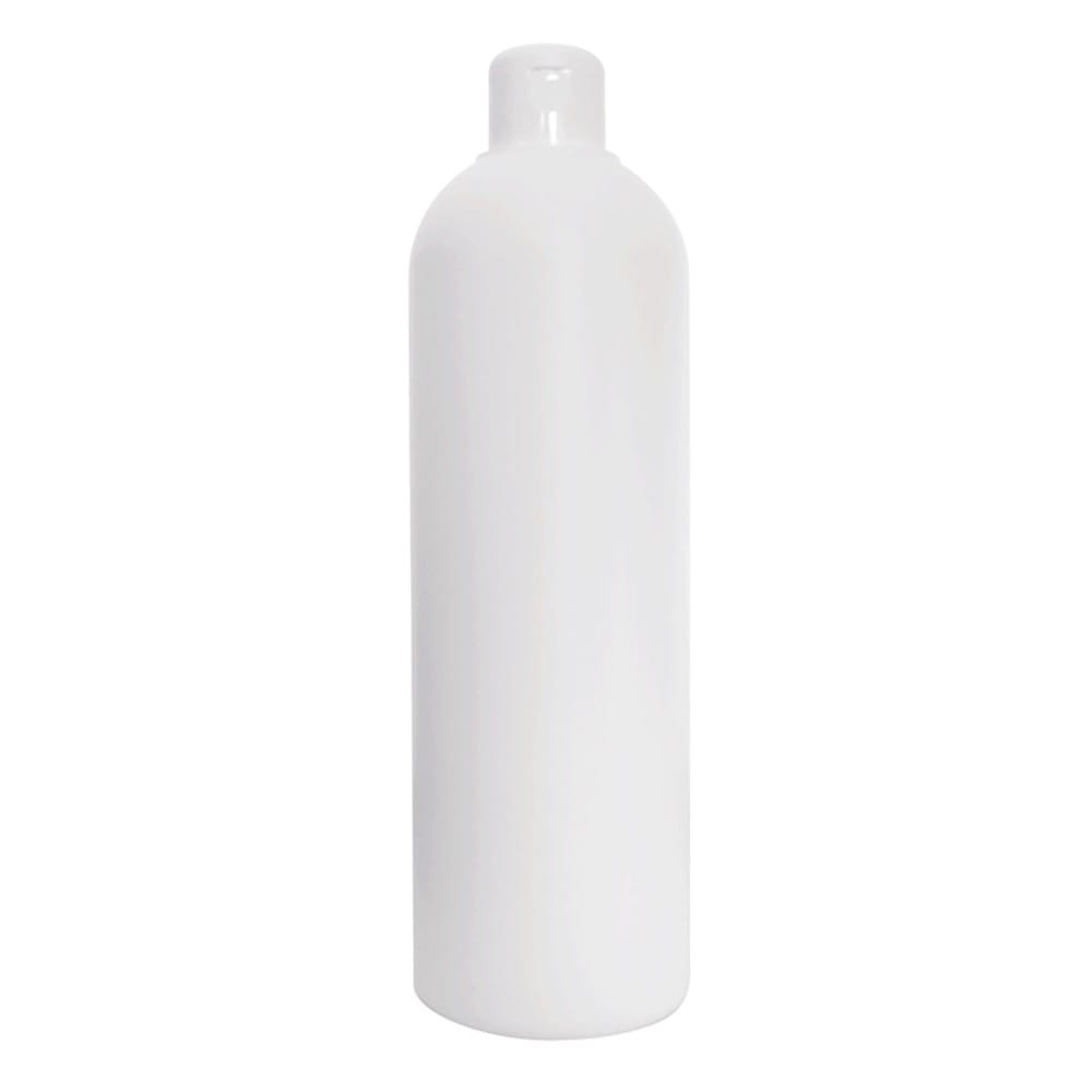 Flacon blanc 500ml avec capsule service