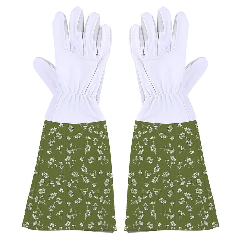 Gants imprimé floral pour épineux