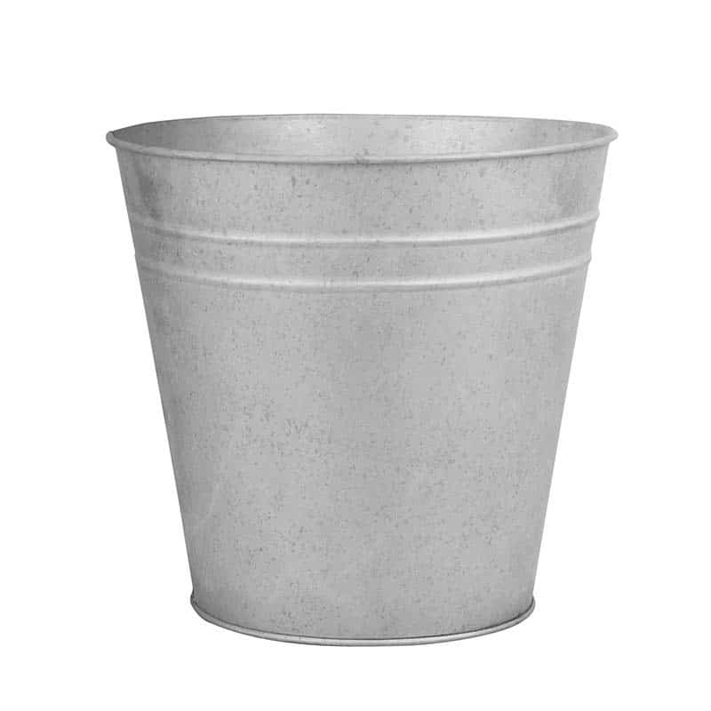 Pot de fleurs zinc 13 cm