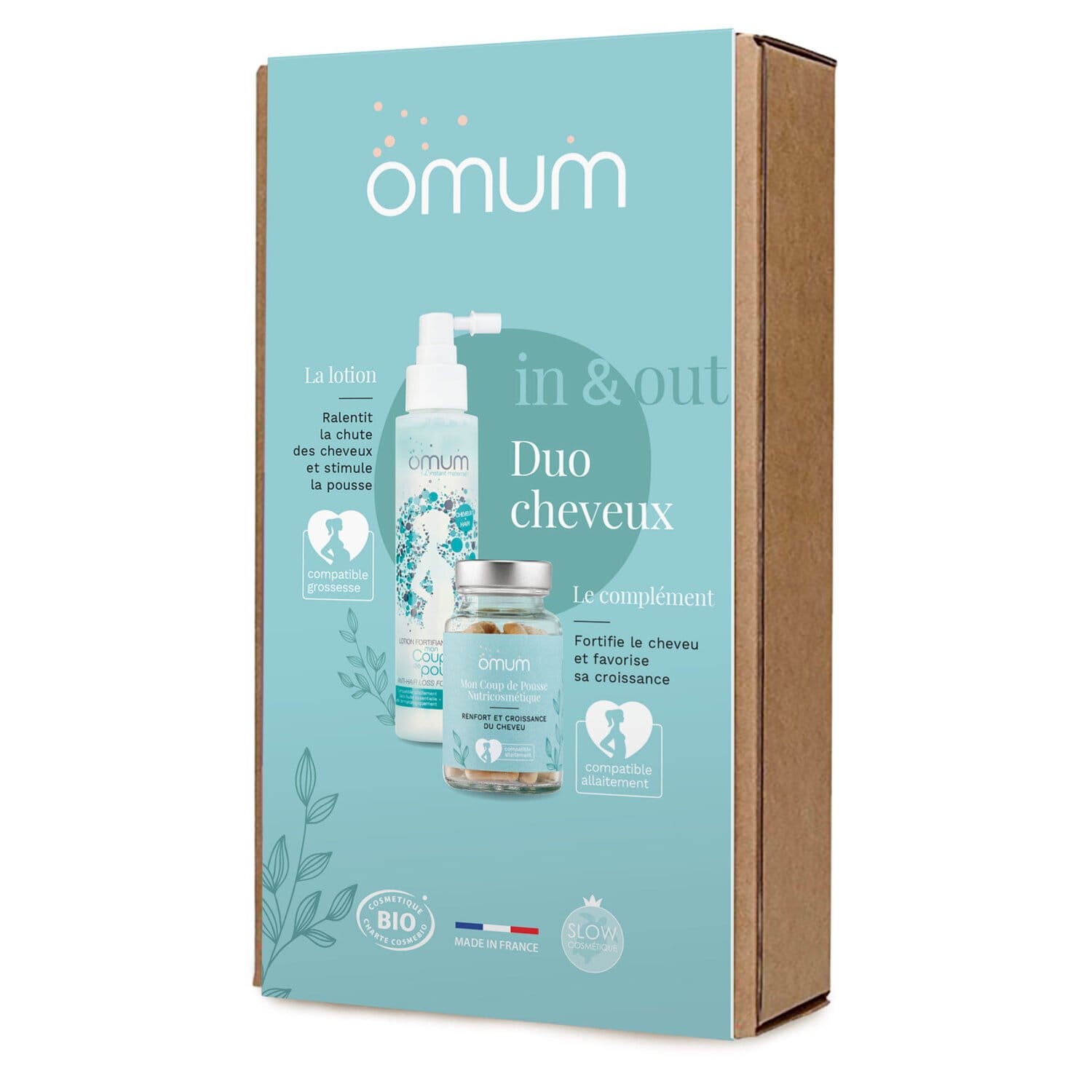 Coffret duo cheveux renfort et pousse