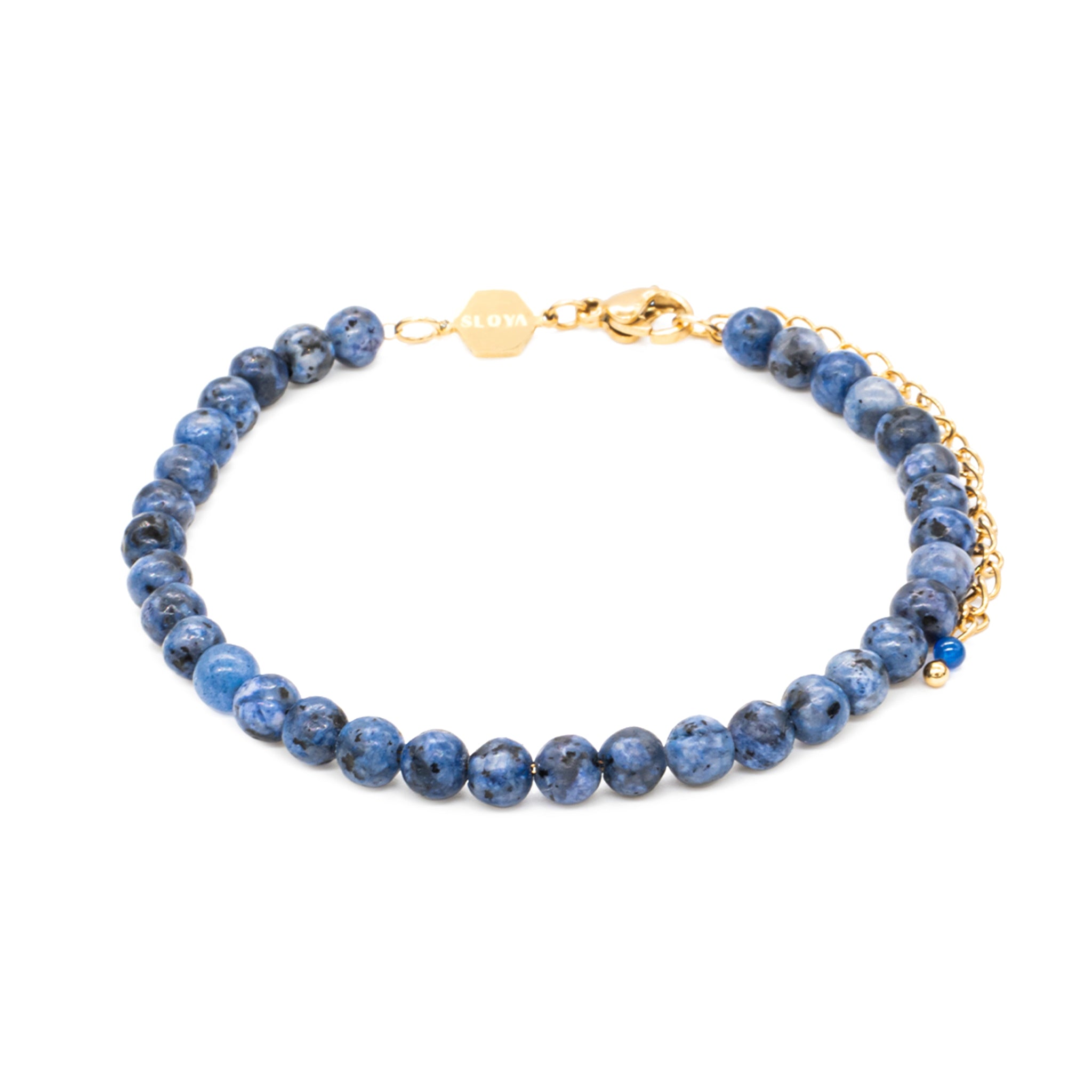 Bracelet serena en pierres sodalite