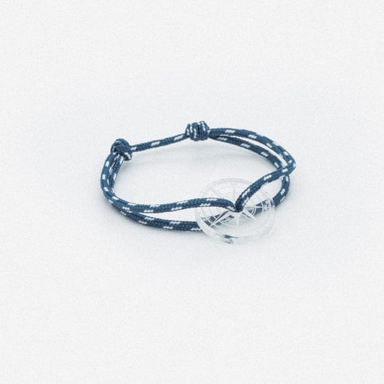 Bracele bleuet et blanc