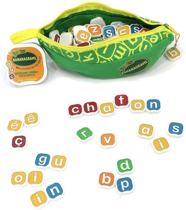 Bananagrams junior mon jeu de lettres