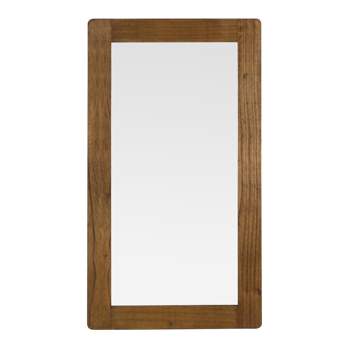 Miroir bois marron 80x3x150cm -