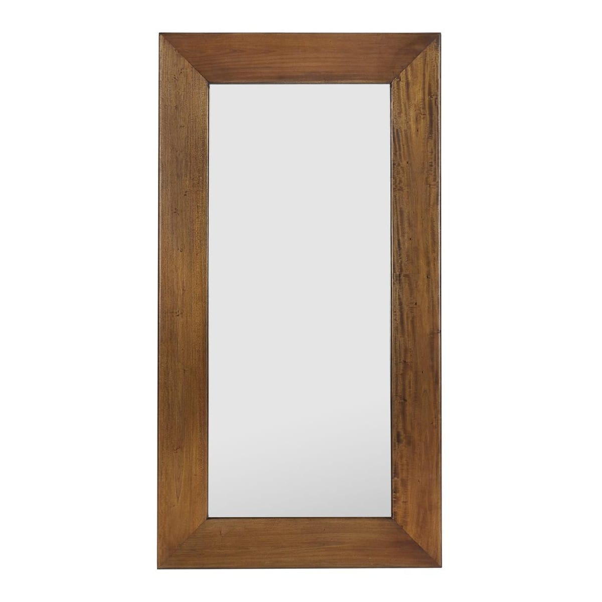 Miroir bois marron 80x3x150cm -