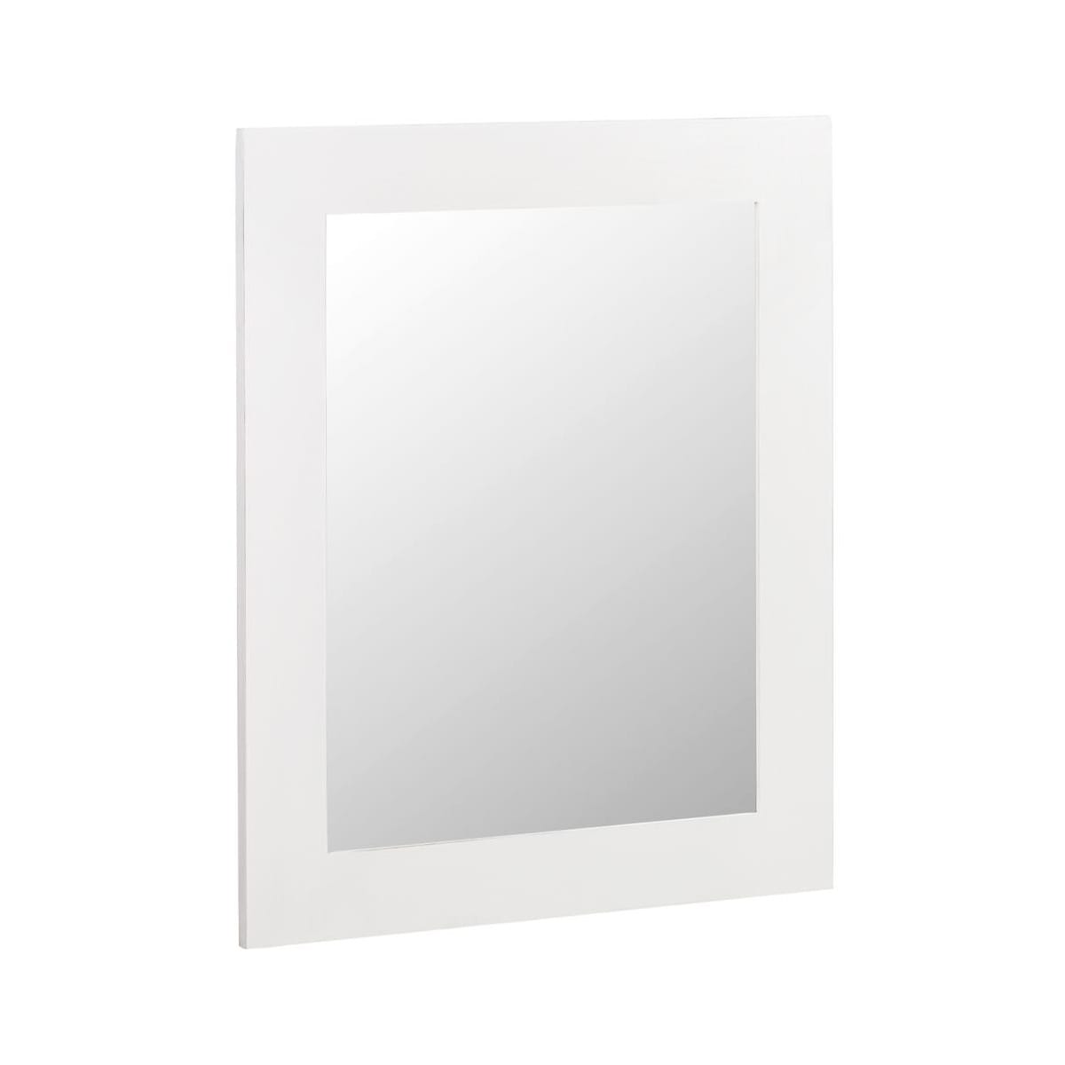 Miroir bois blanc 90x4x110cm -