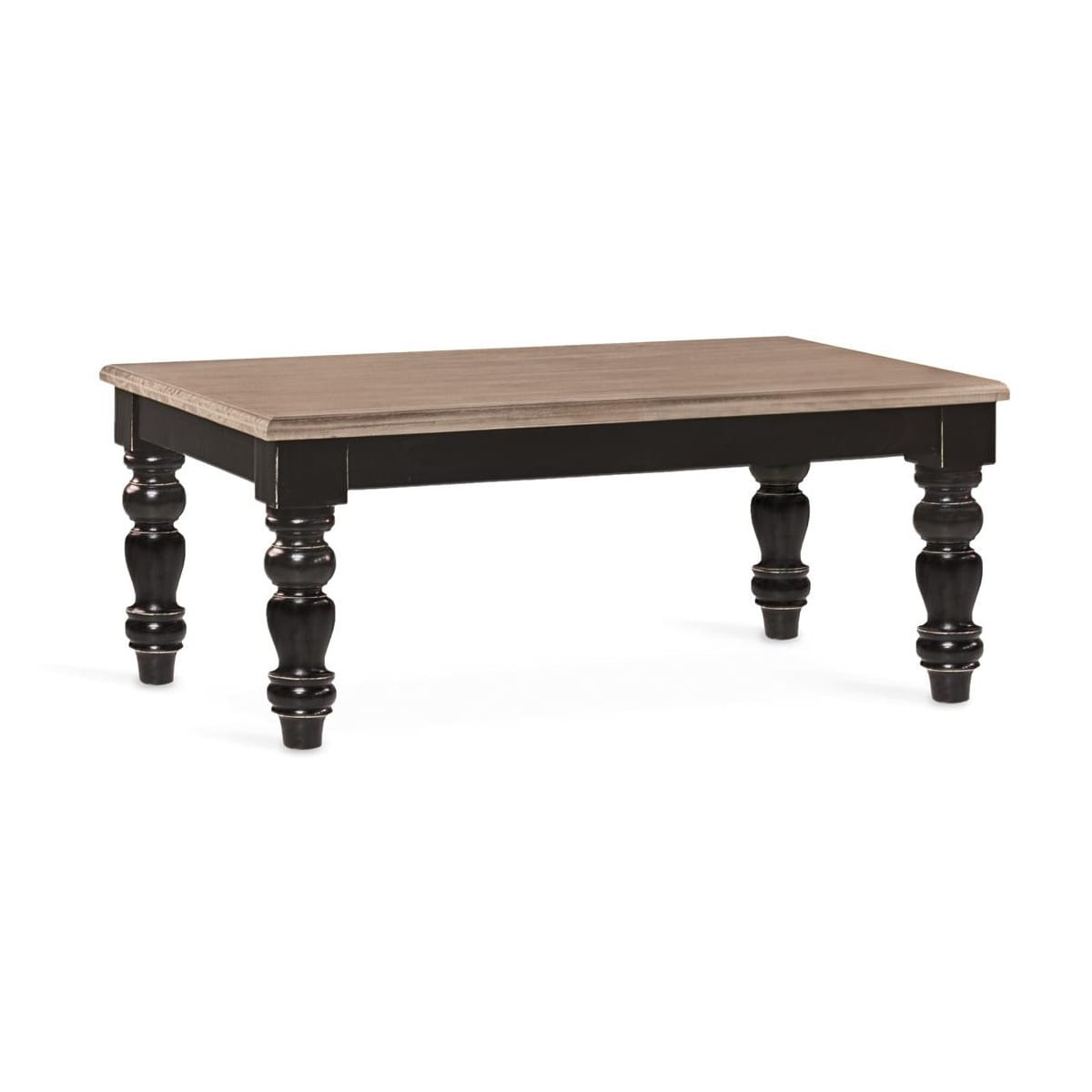 Table basse bois marron 115x60x40cm -