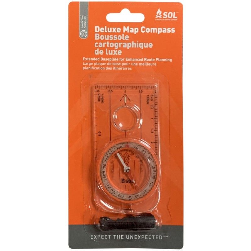 Boussole sol deluxe map compass