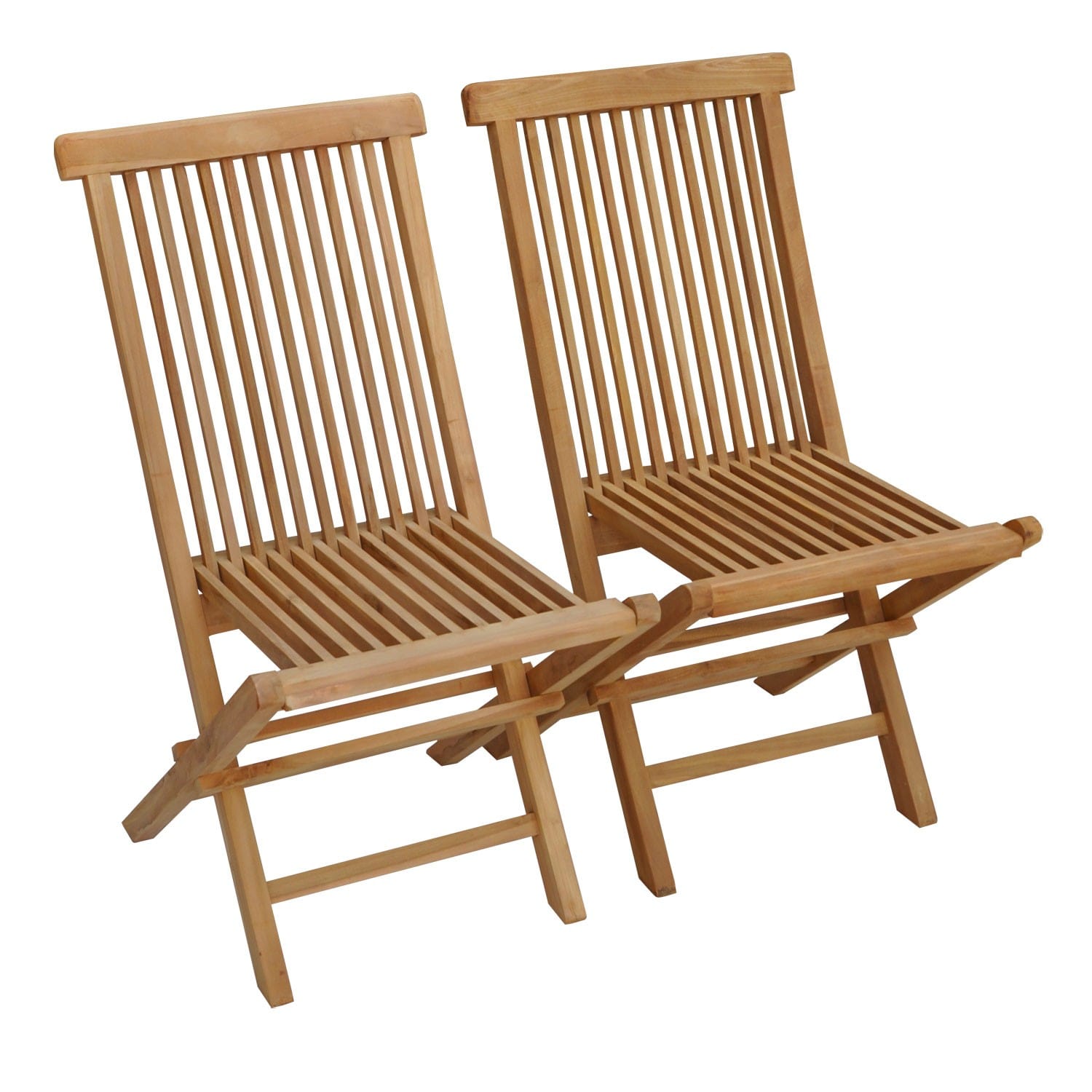 Salento - lot de 2 chaises en teck